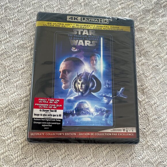 Star Wars The Phantom Menace [ Ultimate Collector's Edition ] (4K Ultra HD) NEW - Picture 4 of 6